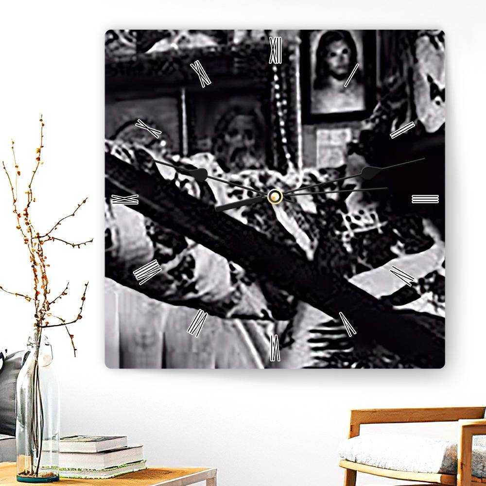 Xavier Wulf Square Wall Clock Home Decor Wall Clock Gifts for Xavier Wulf Fans Tundra Boy Season One Wall Clock