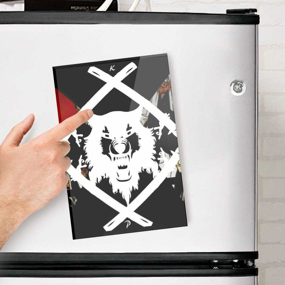 Xavier Wulf Fridge Magnet Hollow Be They Squad Fridge Magnet