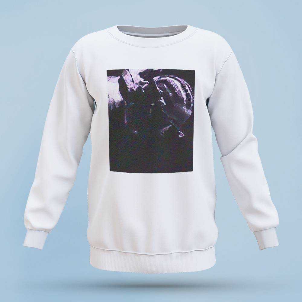 Xavier Wulf Sweatshirt Classic Celebrity Sweatshirt Philosopher's Throne Sweatshirt