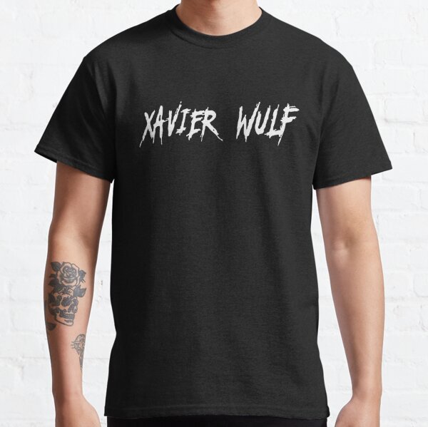 Breathable Soft XAVIER WULF Text Shirt For Men And Women