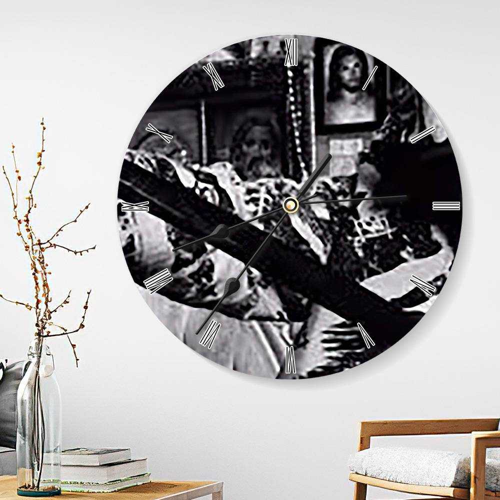 Xavier Wulf Round Wall Clock Home Decor Wall Clock Gifts for Xavier Wulf Fans Tundra Boy Season One Wall Clock
