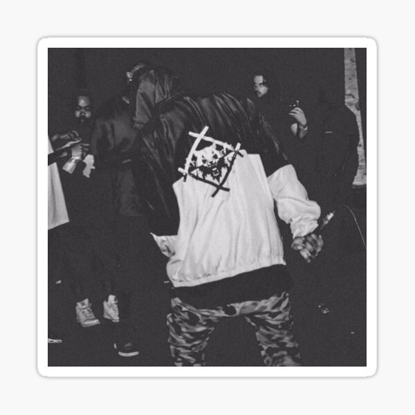 Decorate Your Laptop With Xavier Wulf on Stage Sticker