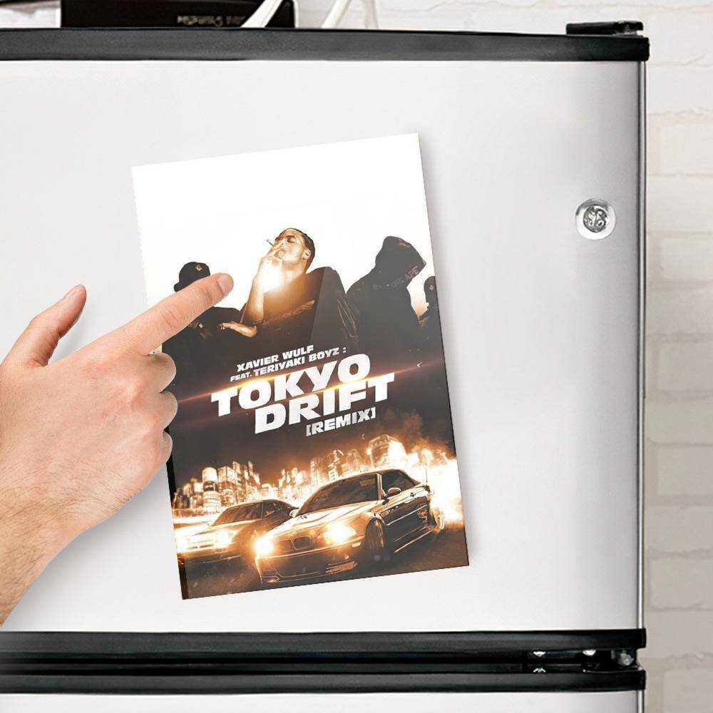 Xavier Wulf Fridge Magnet Tokyo Drift Fridge Magnet