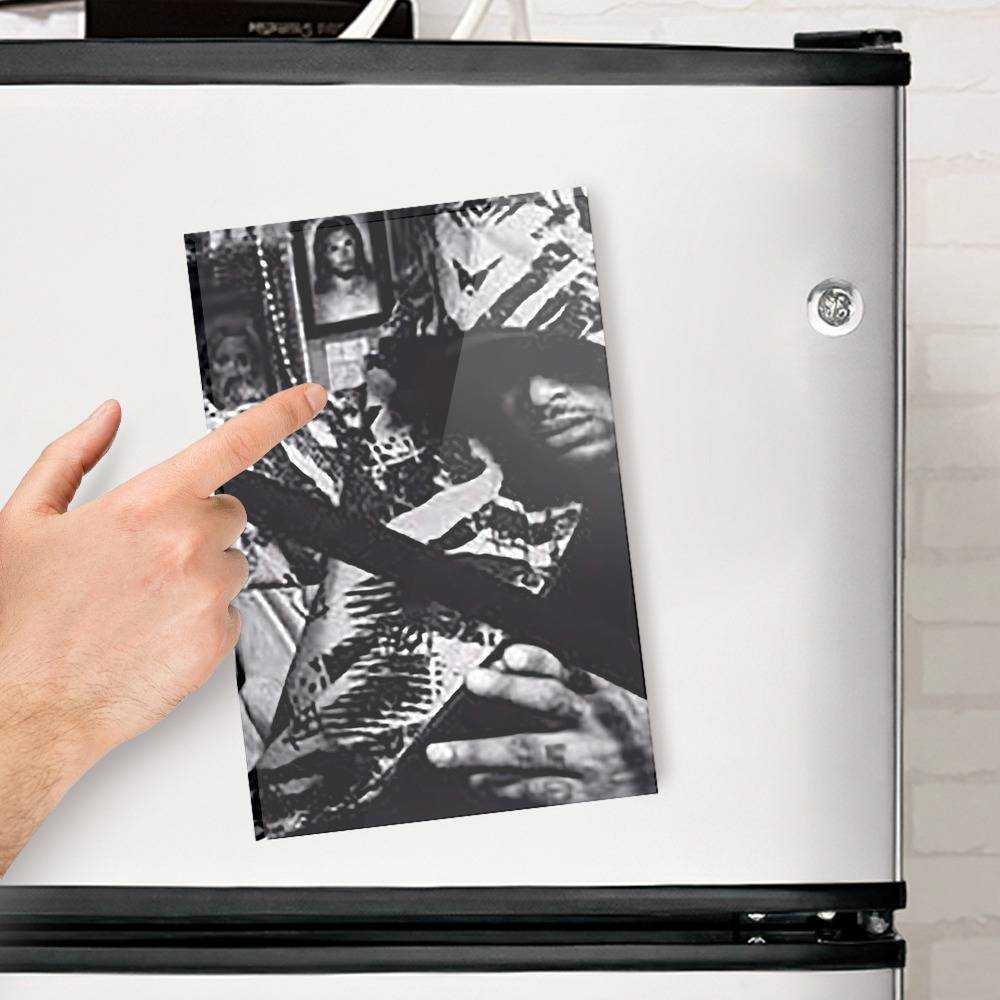 Xavier Wulf Fridge Magnet Tundra Boy Season One Fridge Magnet