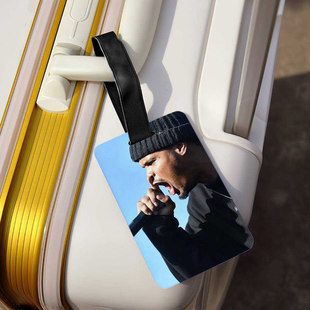 Xavier Wulf Luggage Tag Classic Celebrity Luggage Tag Xavier Wulf Photo by Xavier Wulf Luggage Tag