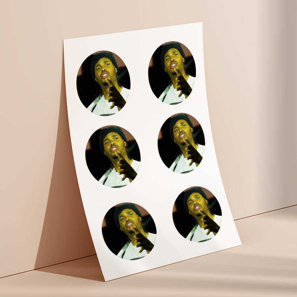 Tyler The Creator Round Stickers Decorative Stickers Gift For Fans