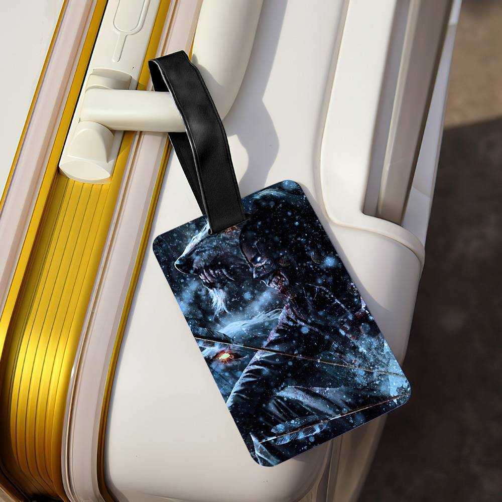 Xavier Wulf Luggage Tag Classic Celebrity Luggage Tag Tundra Boy Season 2 by Xavier Wulf Luggage Tag
