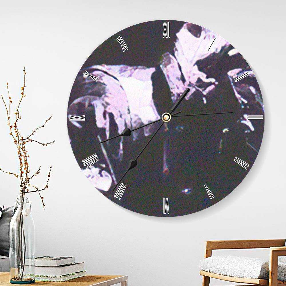 Xavier Wulf Round Wall Clock Home Decor Wall Clock Gifts for Xavier Wulf Fans Philosopher's Throne Wall Clock