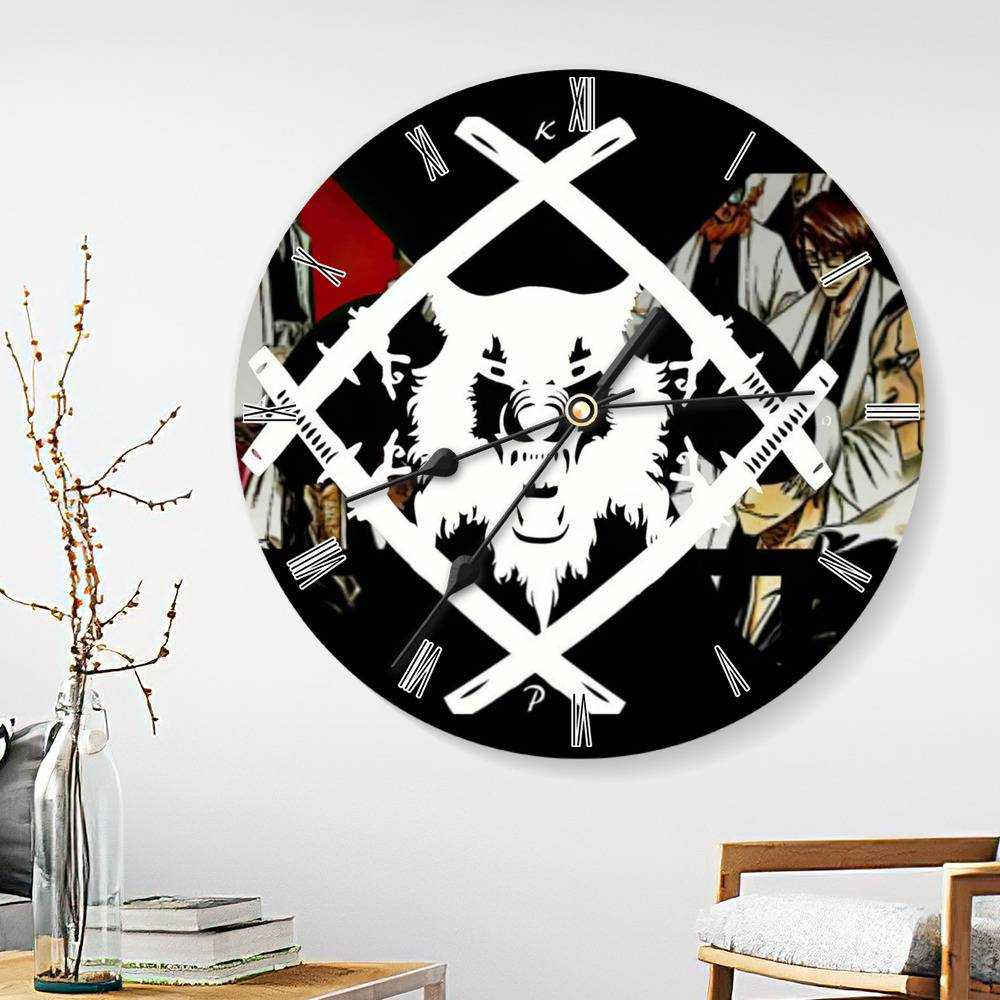 Xavier Wulf Round Wall Clock Home Decor Wall Clock Gifts for Xavier Wulf Fans Hollow Be They Squad Wall Clock