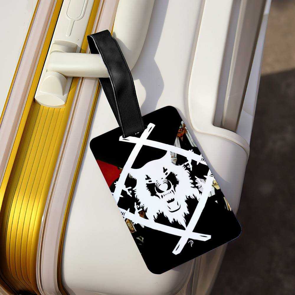 Xavier Wulf Luggage Tag Classic Celebrity Luggage Tag Hollow Be They Squad by Xavier Wulf Luggage Tag