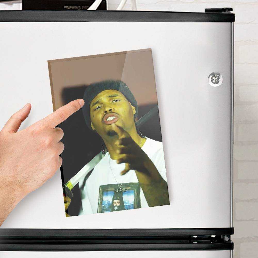 Xavier Wulf Fridge Magnet Request Refused Fridge Magnet