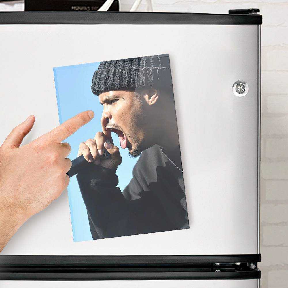 Xavier Wulf Fridge Magnet Xavier Wulf Photo Fridge Magnet