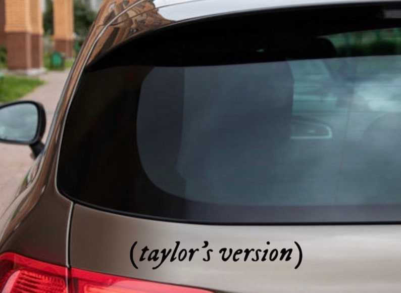 Taylor Swift Car Stickers, Friends Laptop Stickers