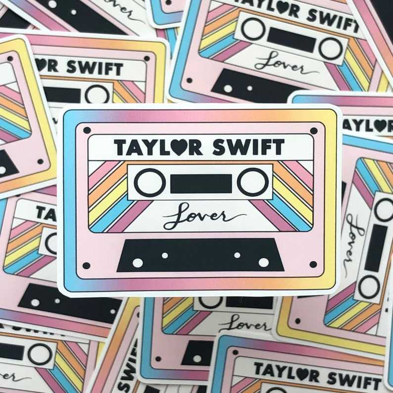 Taylor Swift Cassettes All Albums Beautiful And Refined Glossy Taylor Swift  Fearless Stickers