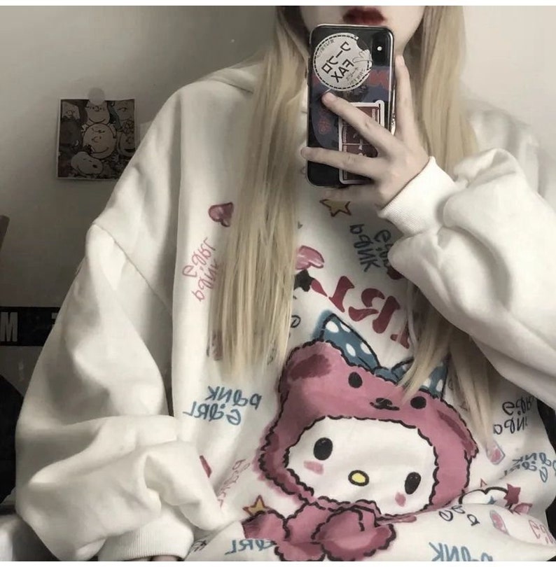 Hello Kitty Hoodie, Kitty Hoodie Alt Clothes | hellokittysweatshirt.com