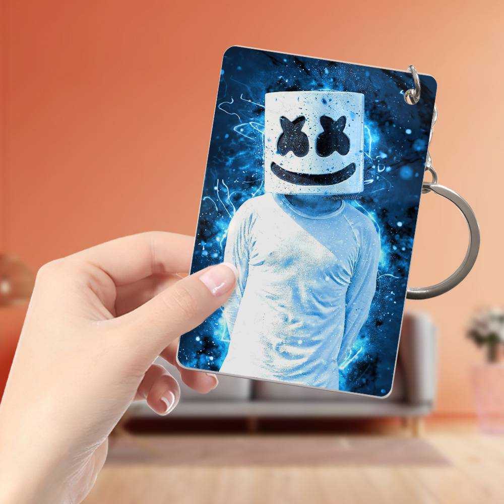 Marshmello keyring sale