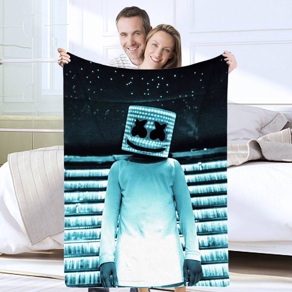 Marshmello blanket best sale