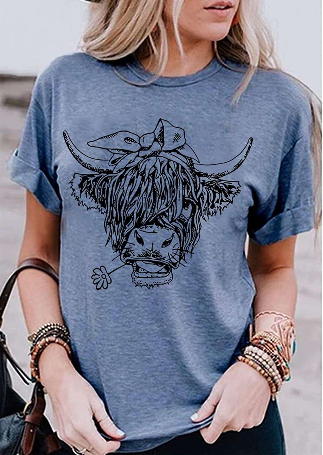 womens cow shirts