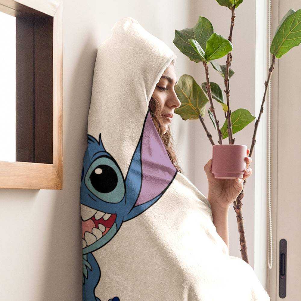 Disney stitch best sale hooded throw