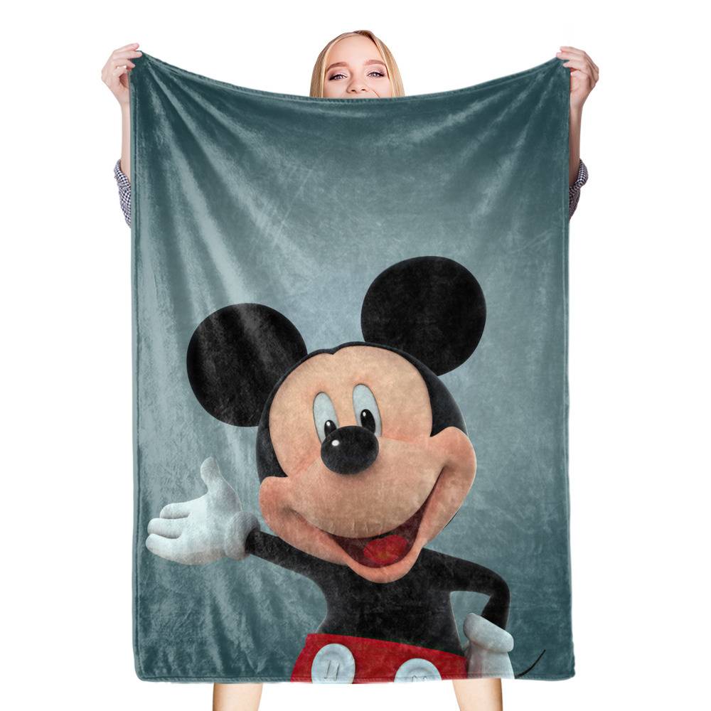 Mickey mouse blanket queen outlet size