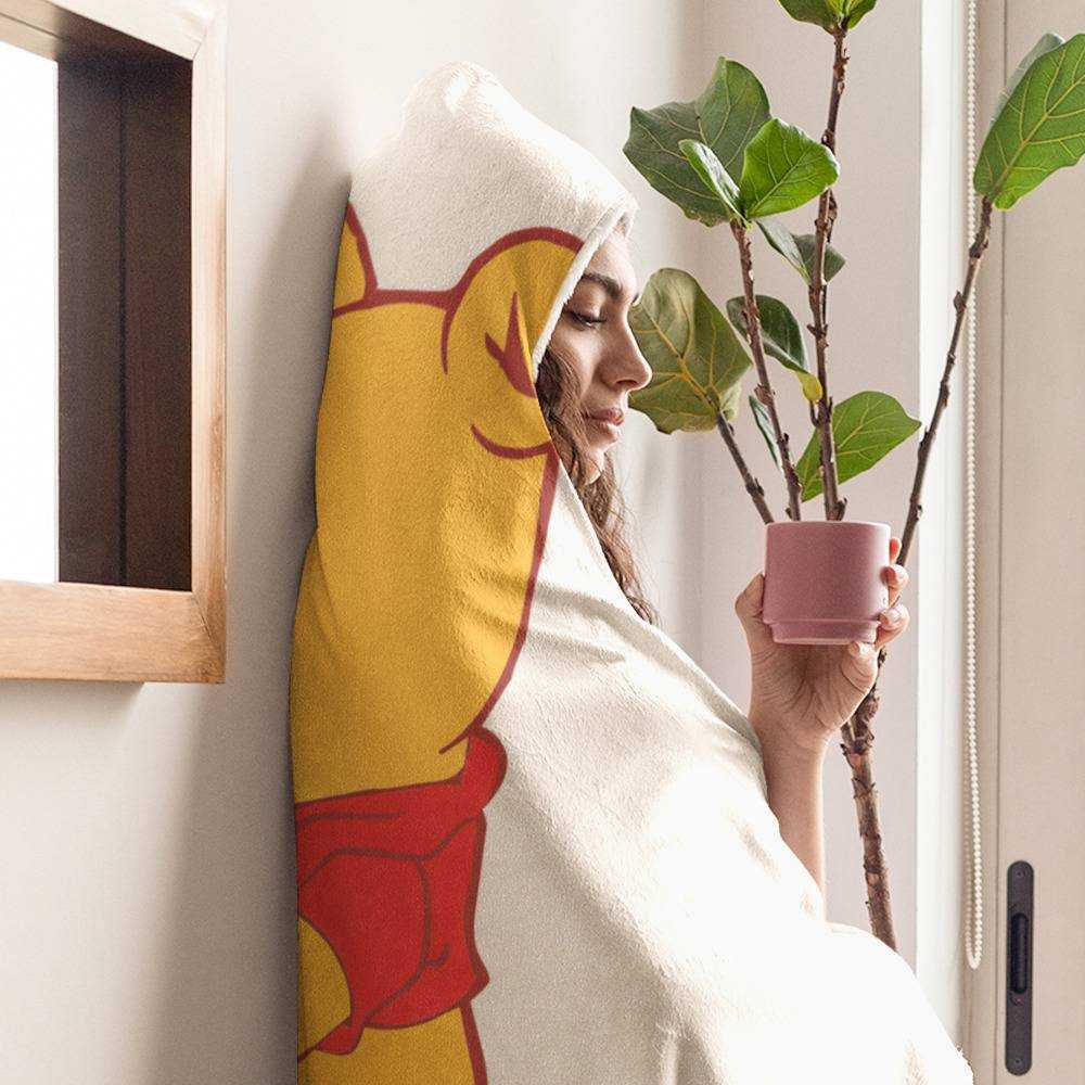 Pooh Hooded Towel