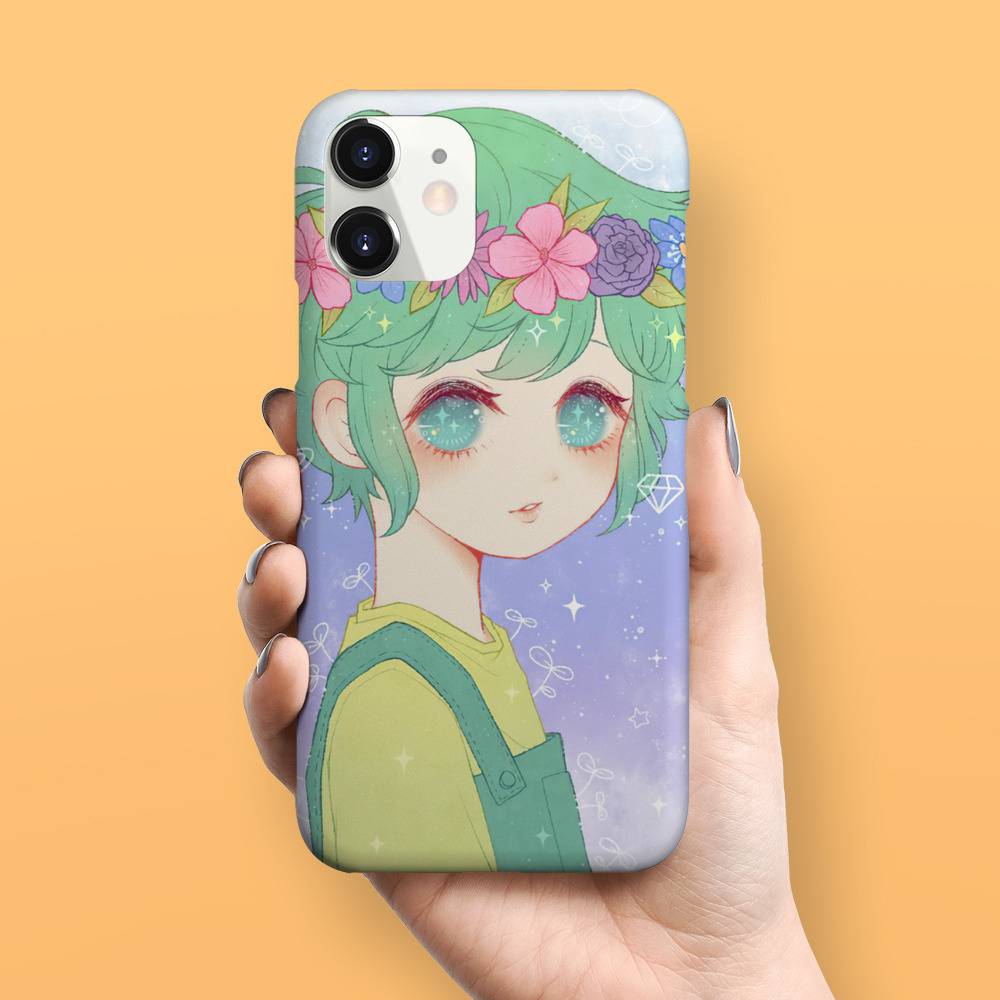 Cute Basil Omori Phone Case iPhone Case for Sale by LeafyMushroom