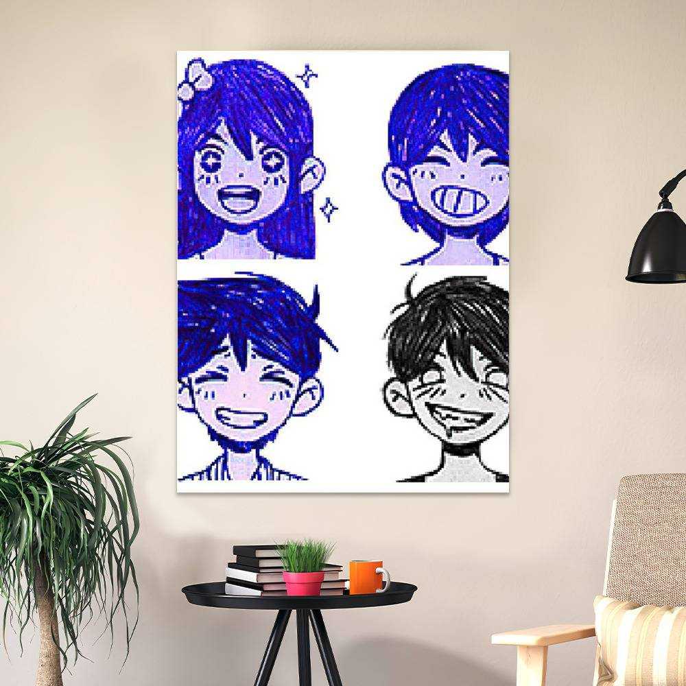 Omori Emotion Chart Art Prints for Sale