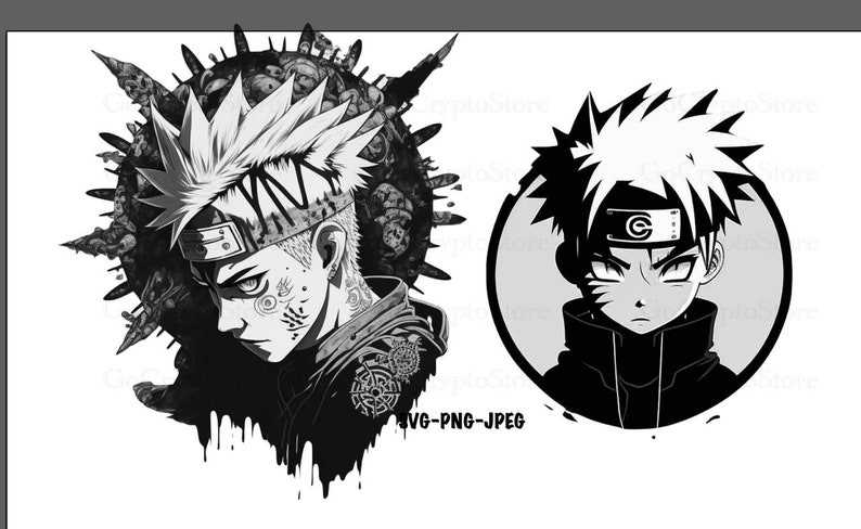 ArtStation - 110 Naruto SVG Bundle, Naruto Vector SVG files, Naruto Uzumaki  Anime Illustrations, Sasuke Sakura SVG, TV Show Illustrations