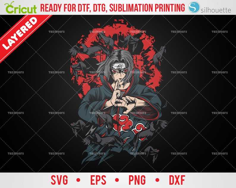 Anime Character Multilayer SVG Anime Character Cut File -  Australia