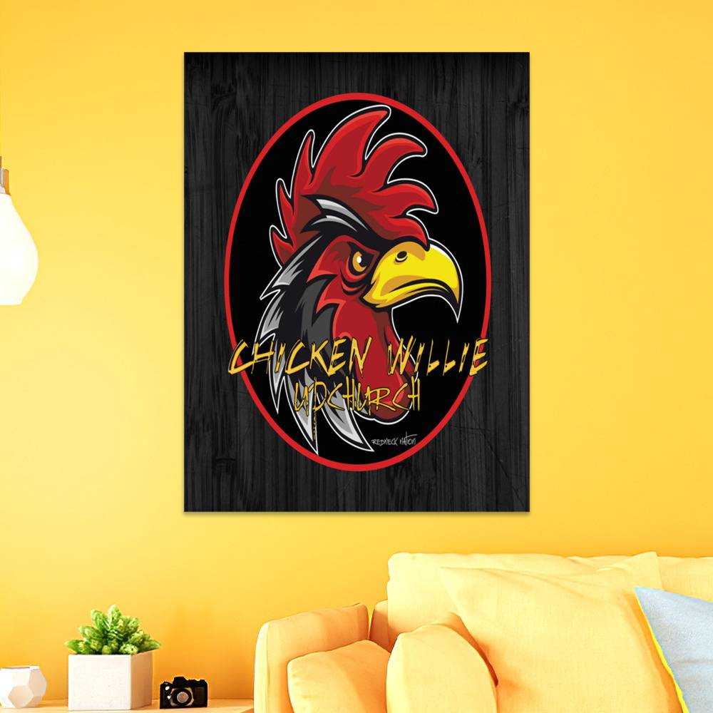 Upchurch Merch Poster Art Wall Poster Sticky Poster Gift for Fans Chicken Willie Poster