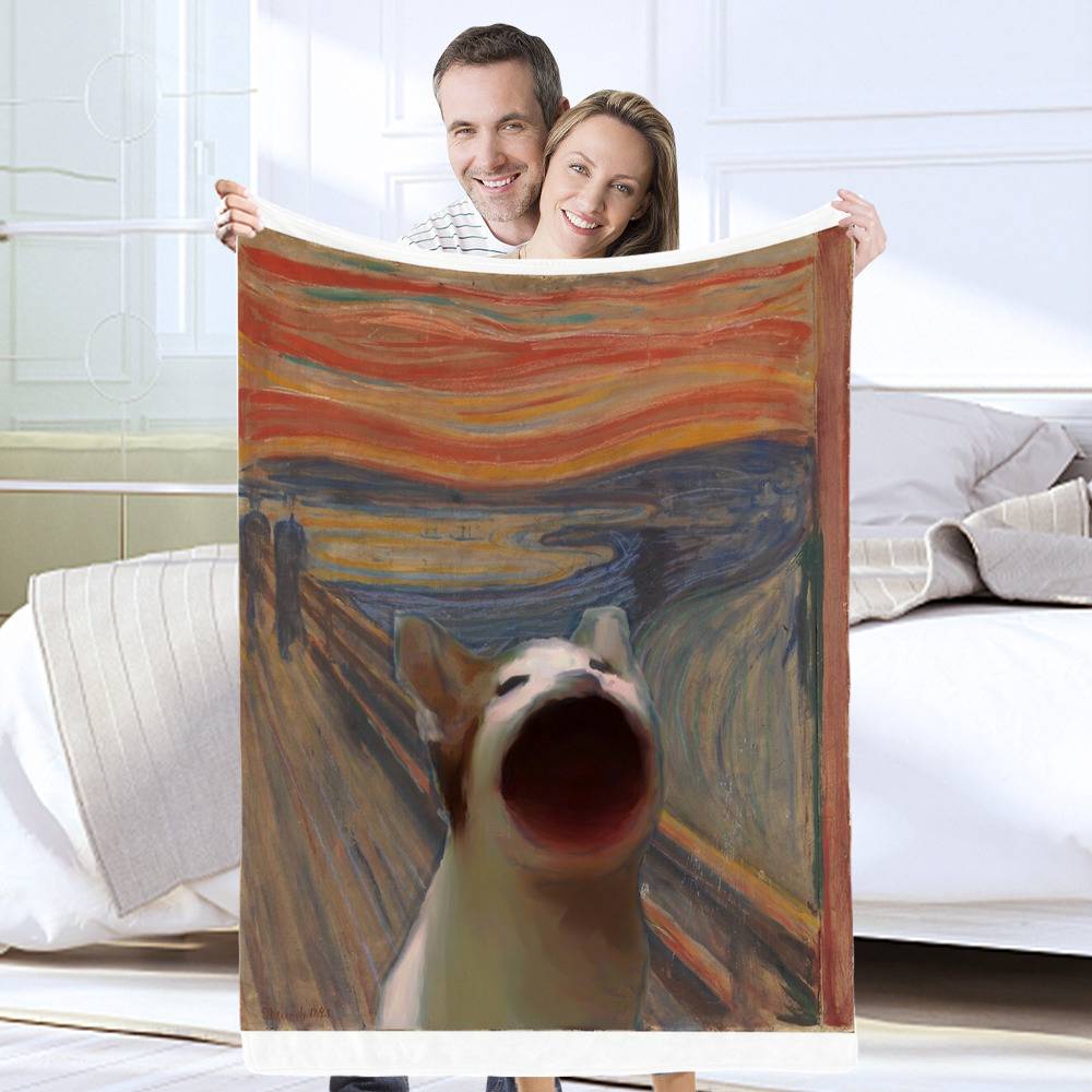 Screaming Meme Blanket screamingmeme.store