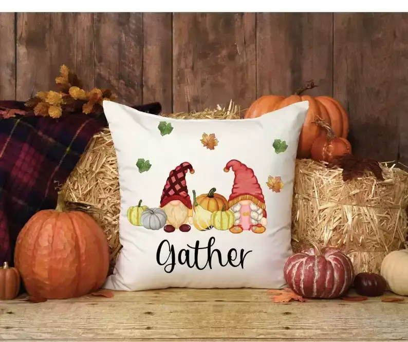 Thanksgiving Pillow, Fall Pillow, Fall Decor, Happy Thanksgiving,  Thanksgiving Decor - Stunning Gift Store
