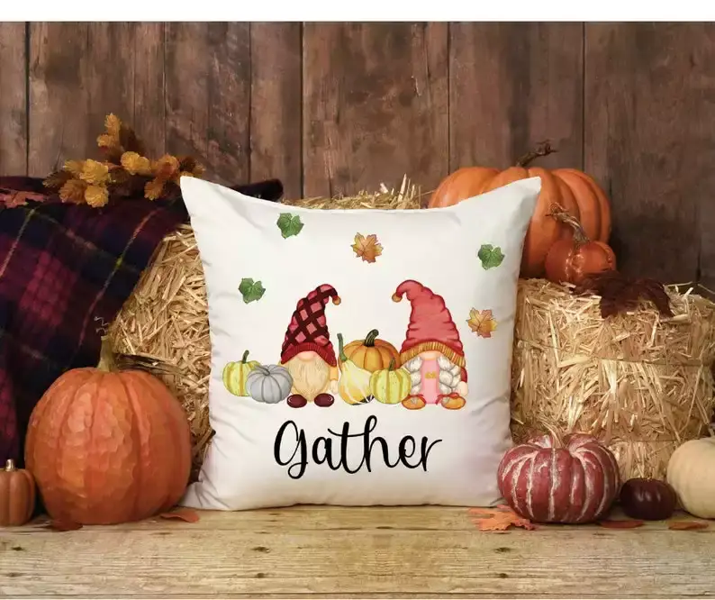 Celebrate Together™ Fall Pumpkin Stack Tapestry Throw Pillow