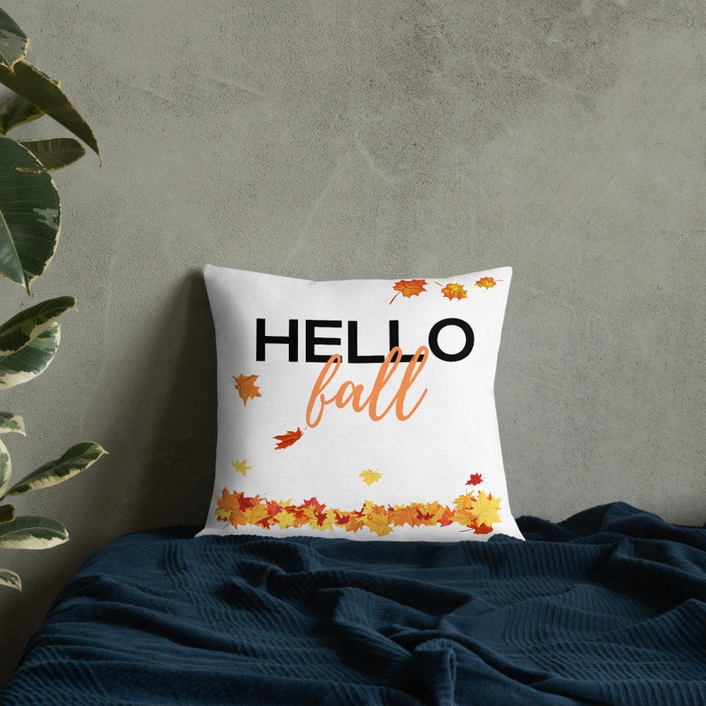 Fall Pillow Covers Hello Fall Pillows Decorative Throw - Temu