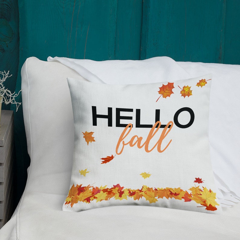 Fall Pillow Covers Hello Fall Pillows Decorative Throw - Temu