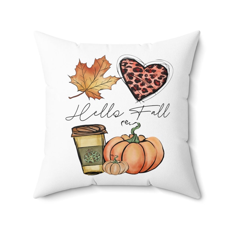 Fall Pillow Covers 18x18 For Fall Decor Pumpkin Maple Leaves Sunflo