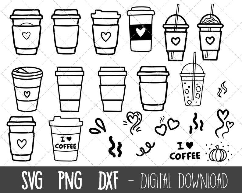 To Go Coffee Cup SVG file - SVG Designs