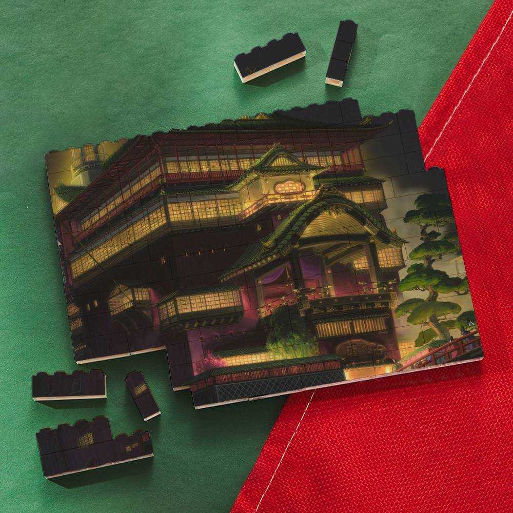 Spirited Away Merch Building Block Gift for Fans