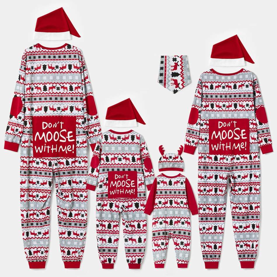 Moose Be Dreaming Family Christmas Pajamas Onesie Sale | Best Christmas  Pajamas Set Ideas - Family Christmas Pajamas By Jenny