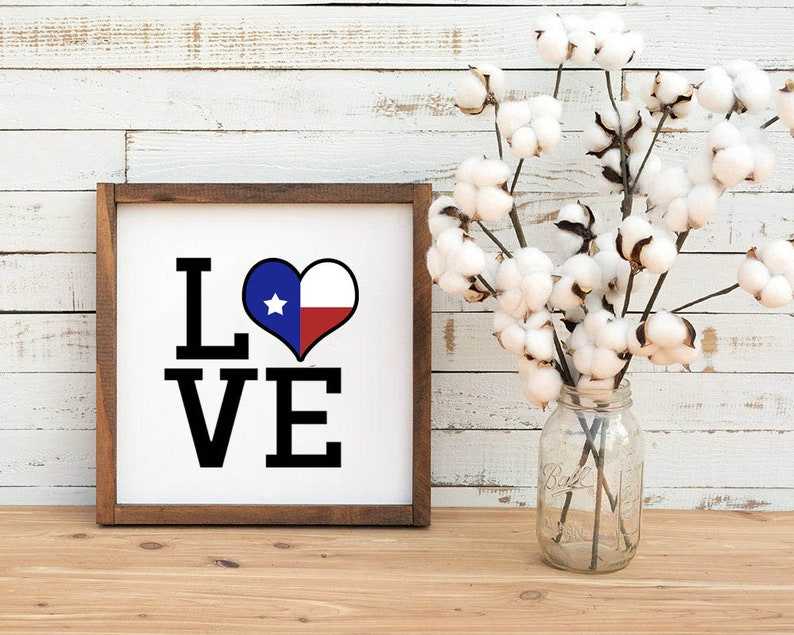 Texas LOVE Heart Svg#4