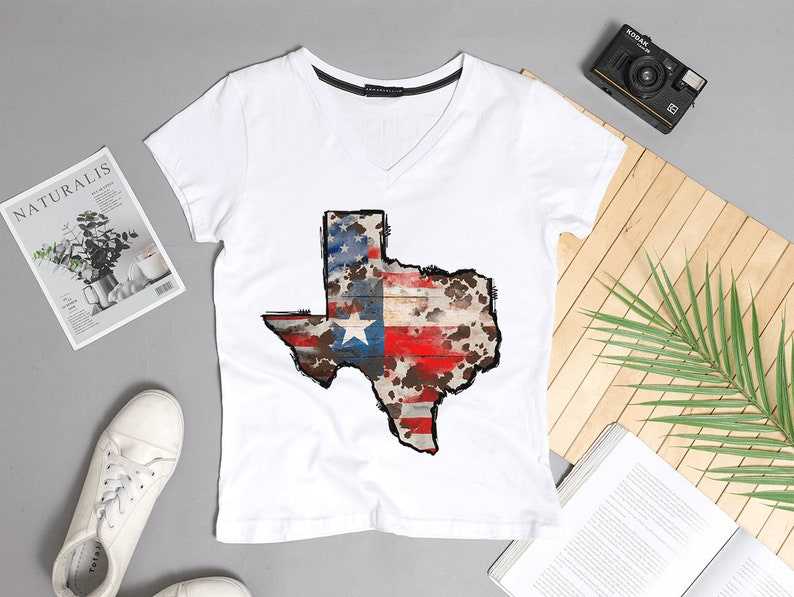 Texas Map Flag Cowhide Svg#1