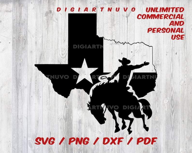 Cowboy Cricut SVG Unlimited Visualization Effects 