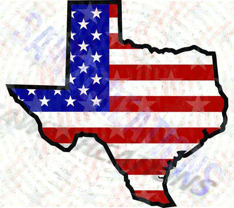 Texas US Flag Svg Unlimited Visualization Effects | texassvg.com