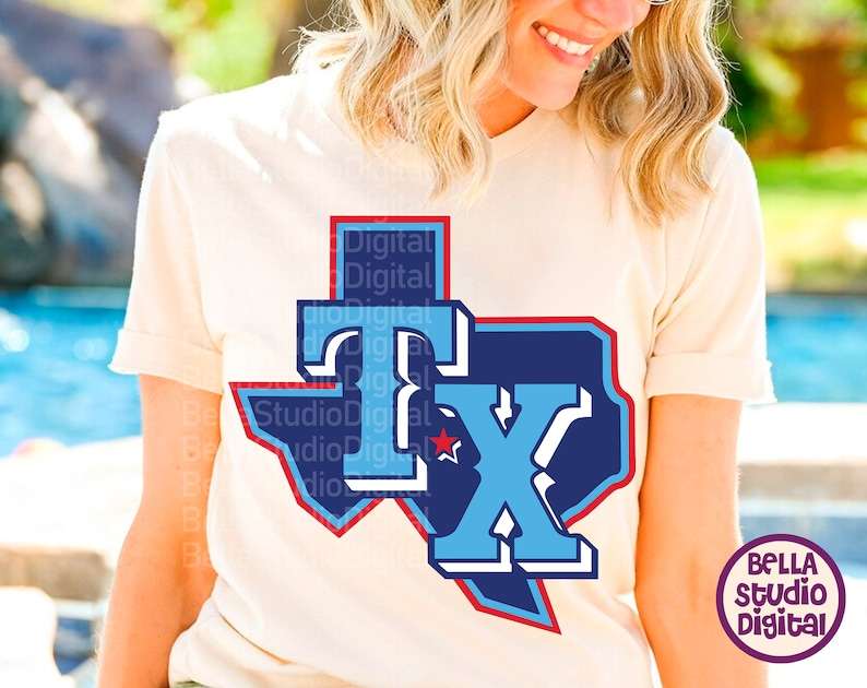 Texas Rangers Svg Unlimited Visualization Effects