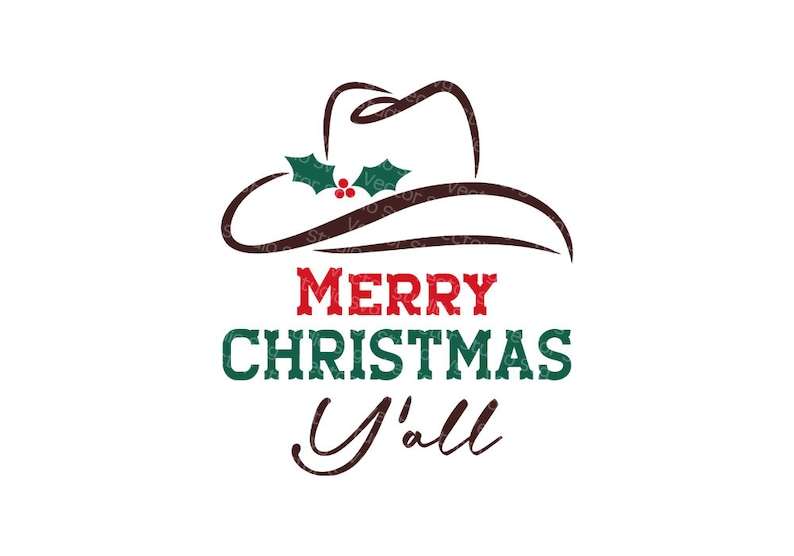 Merry Christmas Texas Svg#1