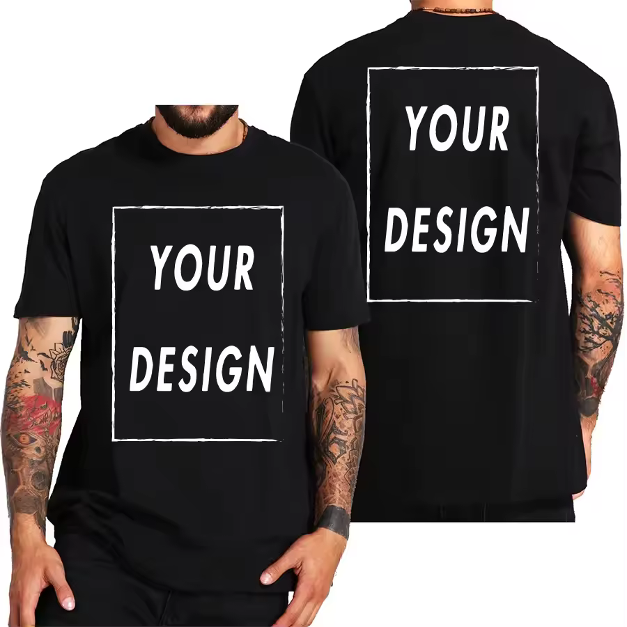 100% Cotton Custom T Shirt