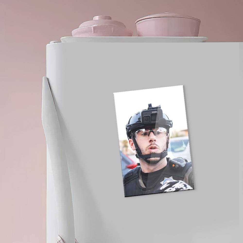 Patty Mayo Fridge Magnet Rookie Tackled Into A Pool Fridge Magnet