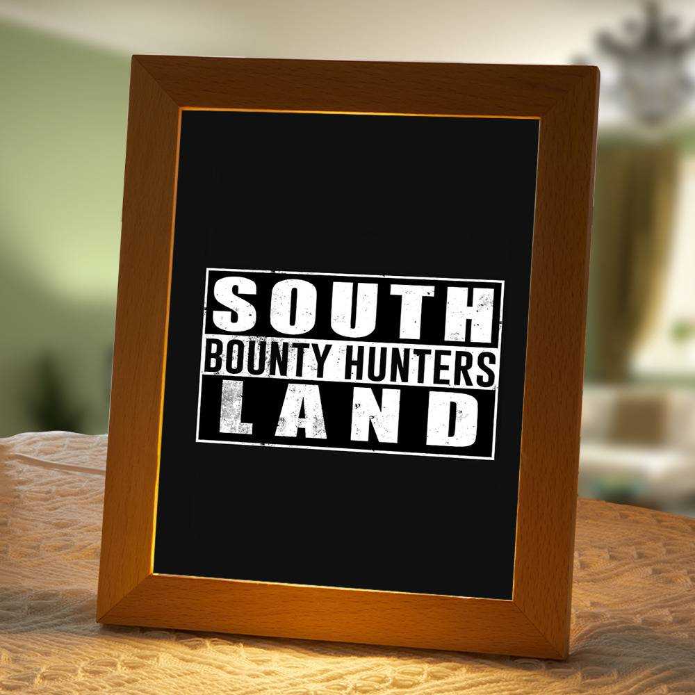 Patty Mayo Lamp Classic Night Light Patty Mayo Logo by Patty Mayo Lamp with Wooden Frame