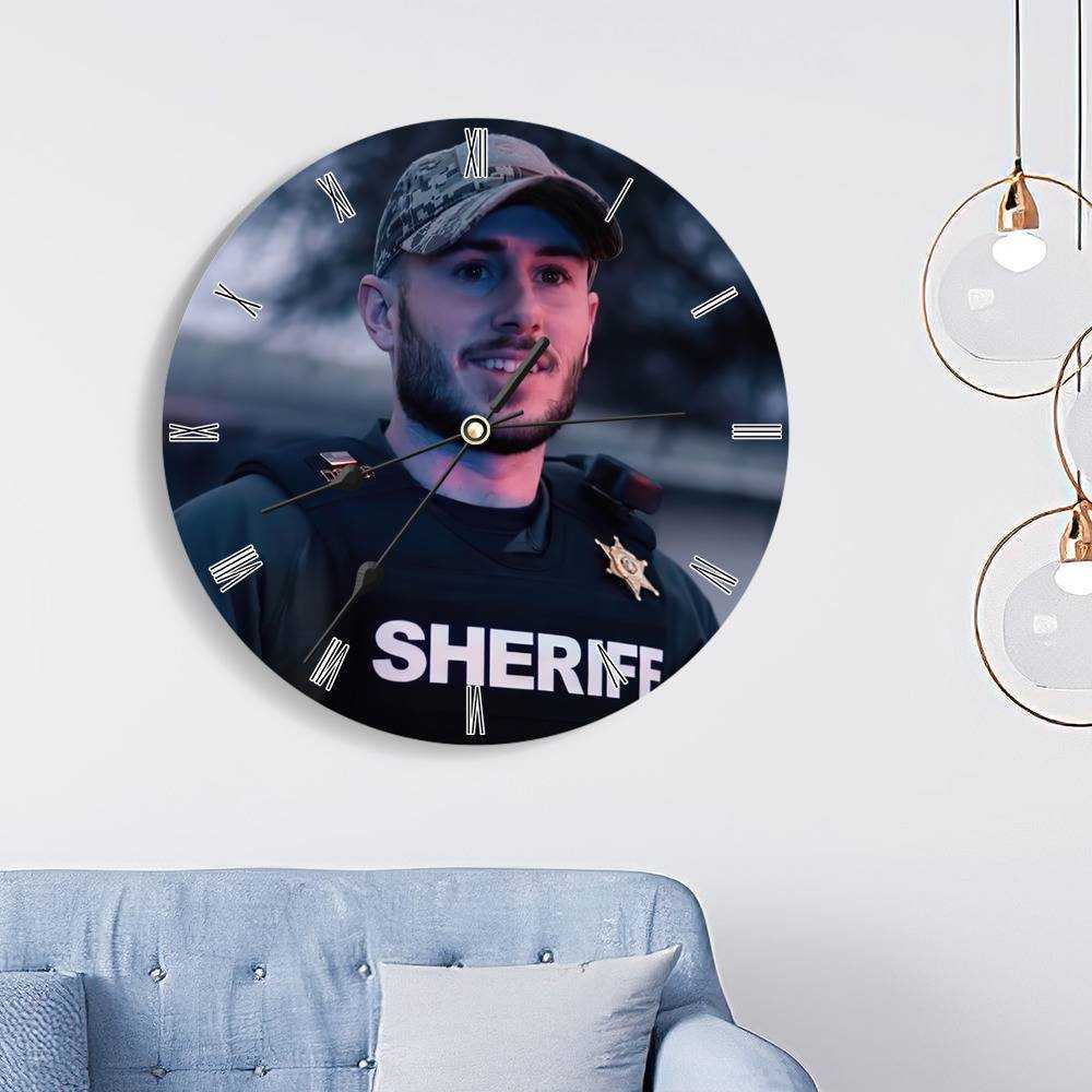 Patty Mayo Round Wall Clock Home Decor Wall Clock Gifts for Patty Mayo Fans Patty Mayo YouTuber Wall Clock