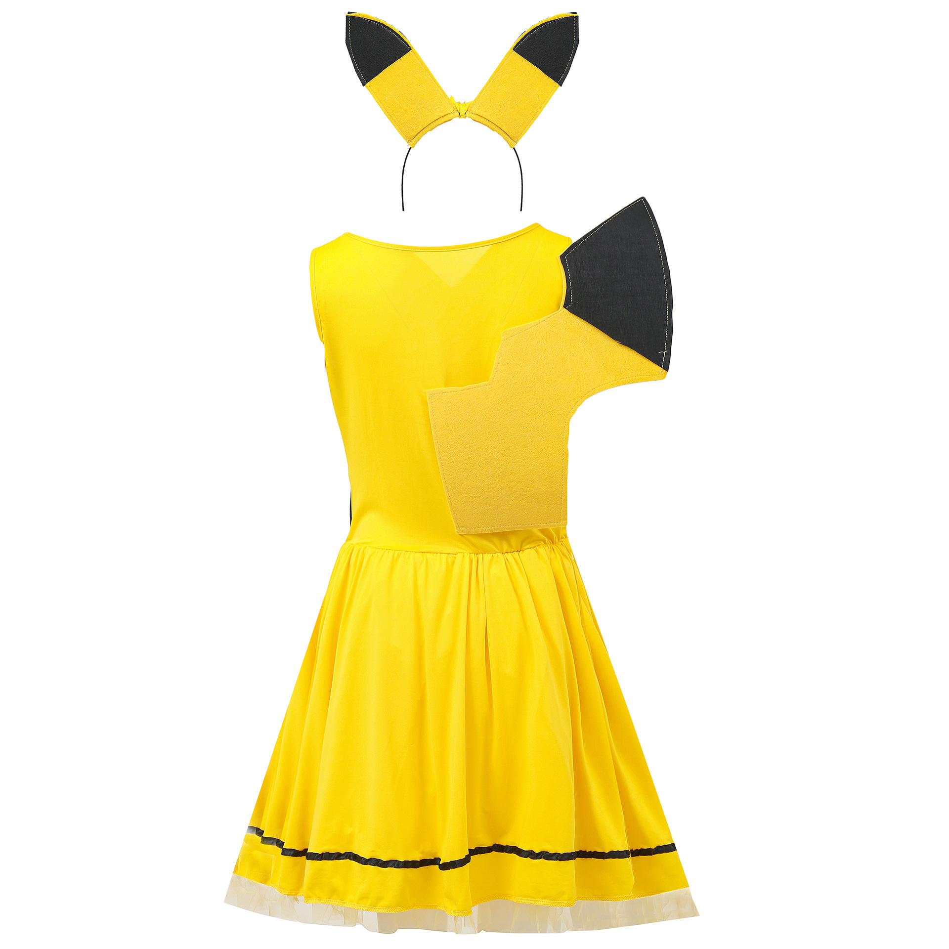 Pokemon Kawaii new wine party yellow Pikachu cartoon creative sexy tutu  dress costume nightclub performance suit Christmas gift